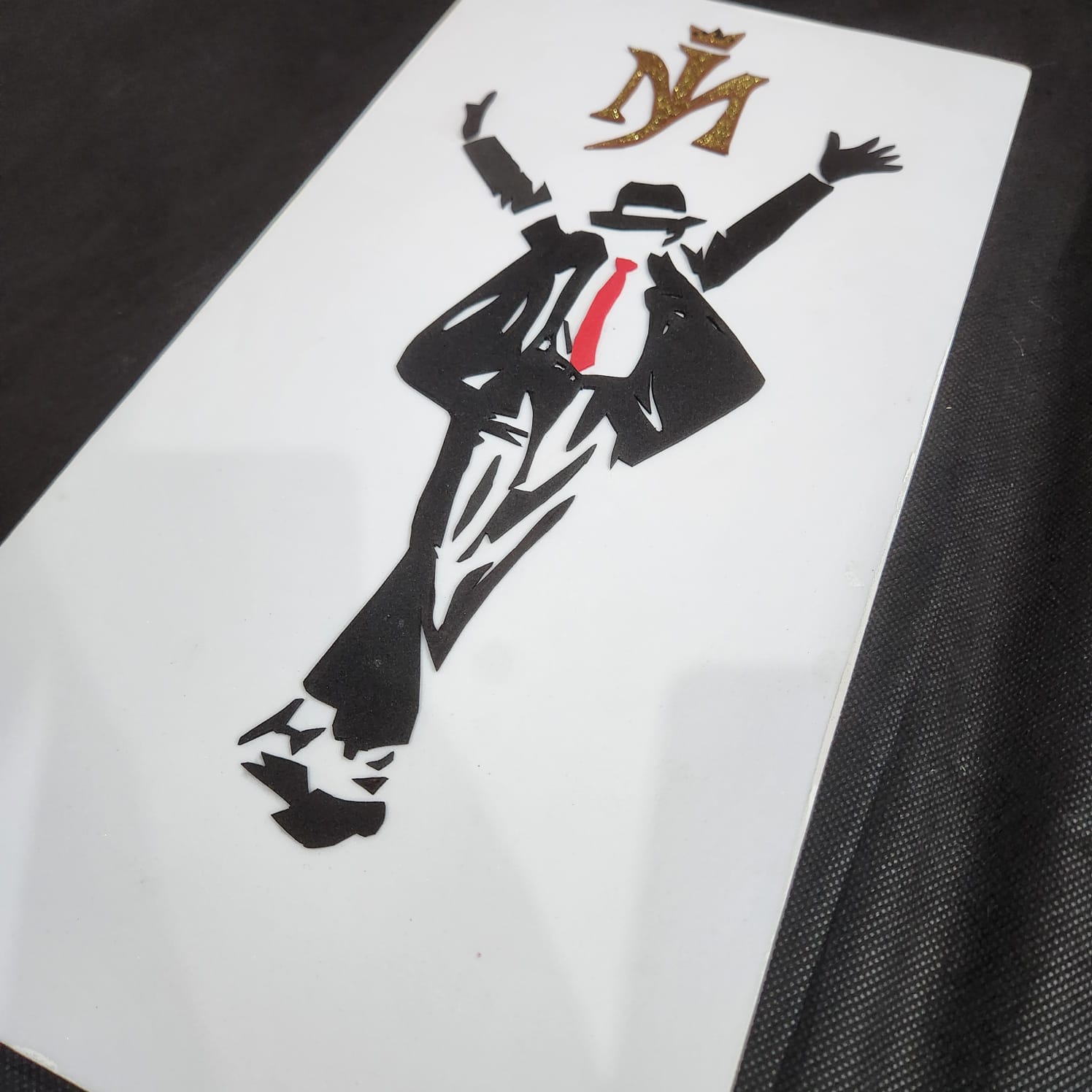 MICHAEL JACKSON - MJ (QUADRO EM ALTO RELEVO) - Imagem 5