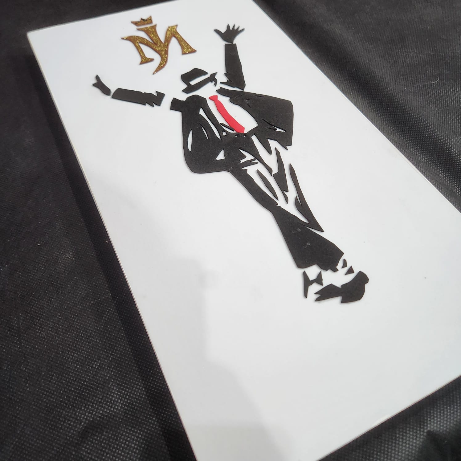MICHAEL JACKSON - MJ (QUADRO EM ALTO RELEVO) - Imagem 3